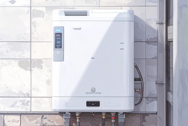 マンションの給湯器