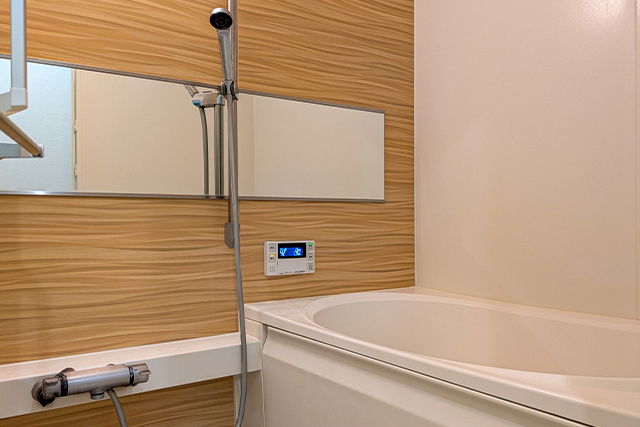 マンションのバスルーム