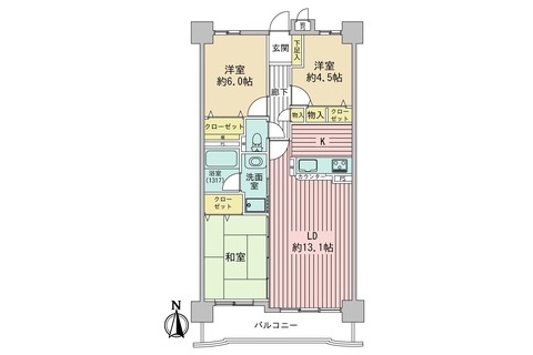写真をクリックすると拡大できます ライオンズマンション春日井